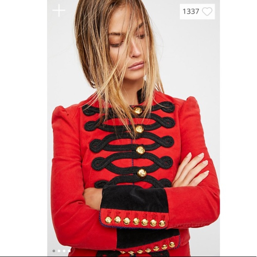 Free People Seamed And Structured Blazer - Picture 4 of 5